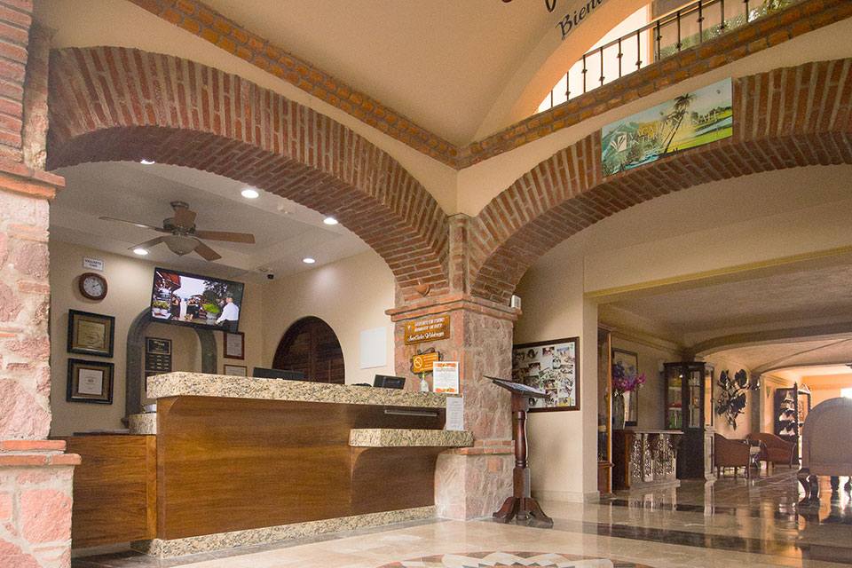 Recepción de Hotel